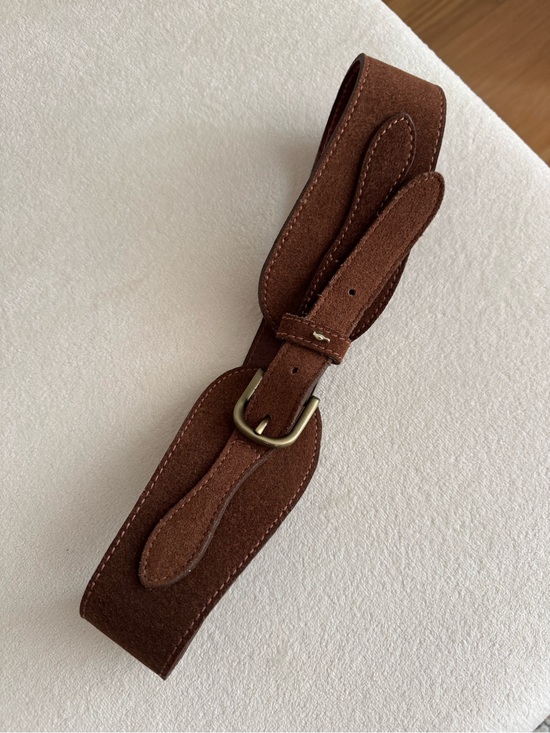 Ochnik Accessories - Genuine Leather 100% Suede Waist Belt